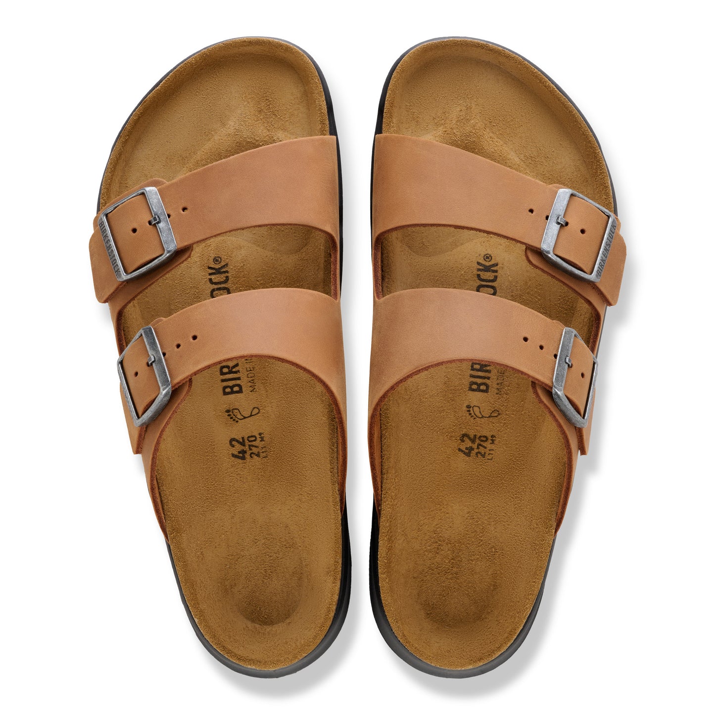 BIRKENSTOCK SANDALIA ARIZONA  CT M LEOI COGNAC MEN
