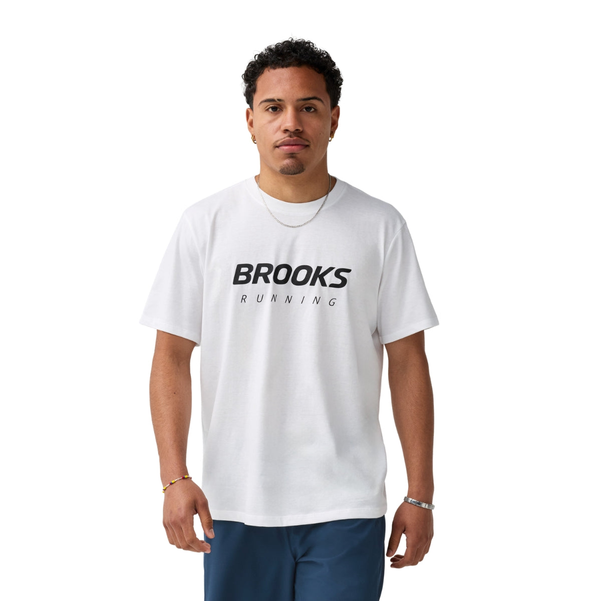 BROOKS GRAPHIC SLEEVE SUETER MEN