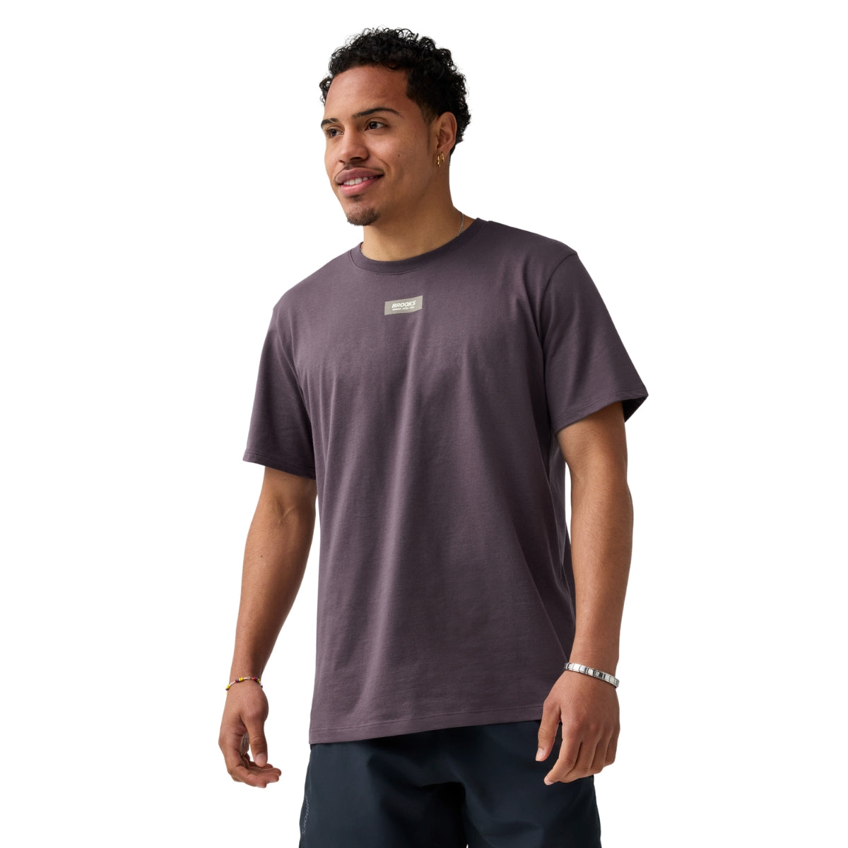 BROOKS GRAPHIC SLEEVE SUETER MEN
