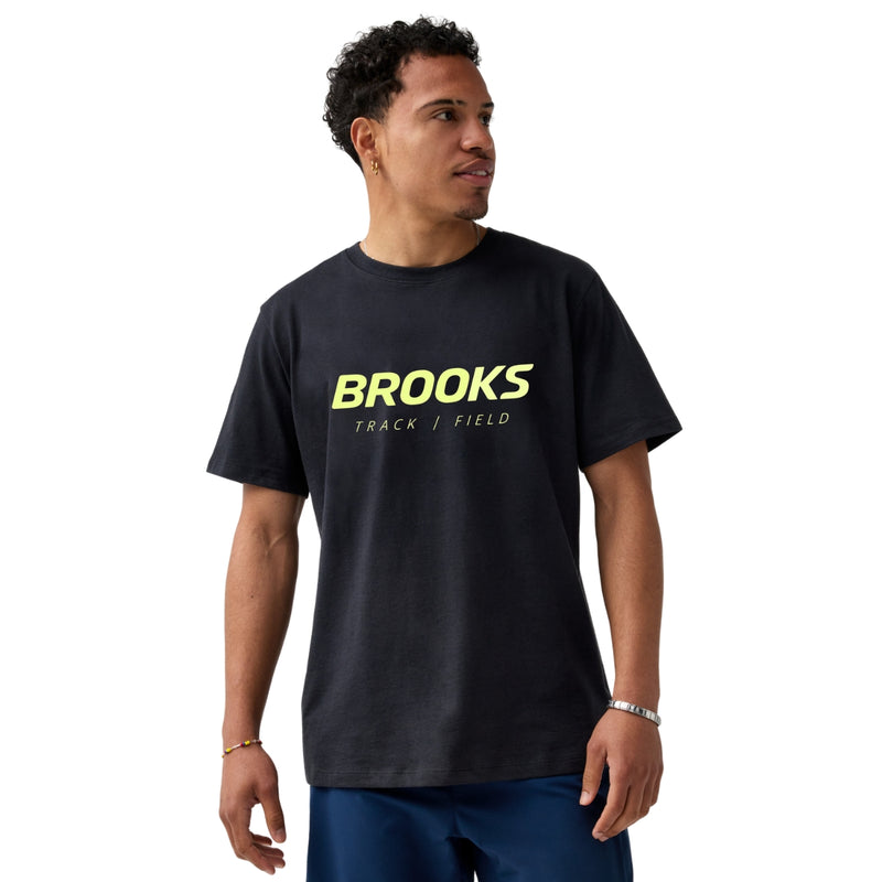 BROOKS GRAPHIC SLEEVE SUETER MEN