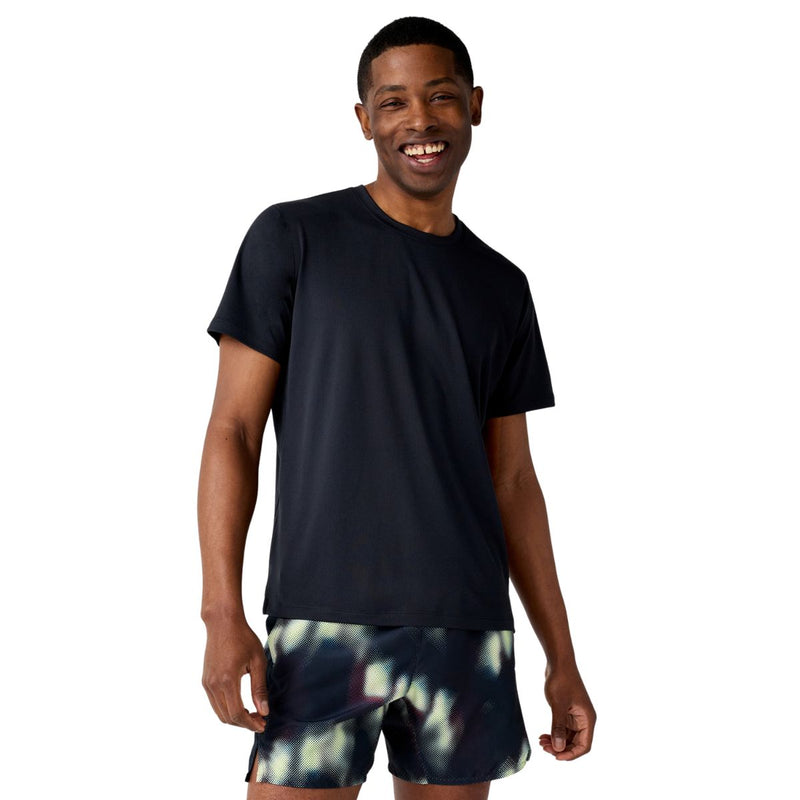 BROOKS DASH SLEEVE SUETER MEN