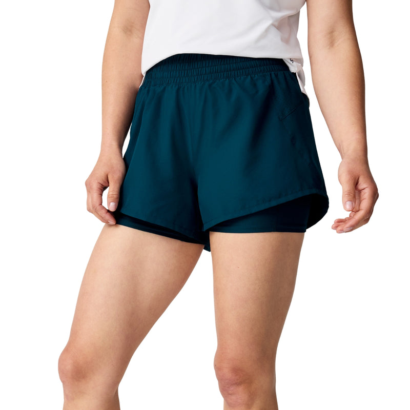 BROOKS DASH 2 EN 1 PANTALON CORTO WOMEN