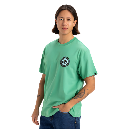 QUIKSILVER CIRCLE BACK SS SUETER MEN