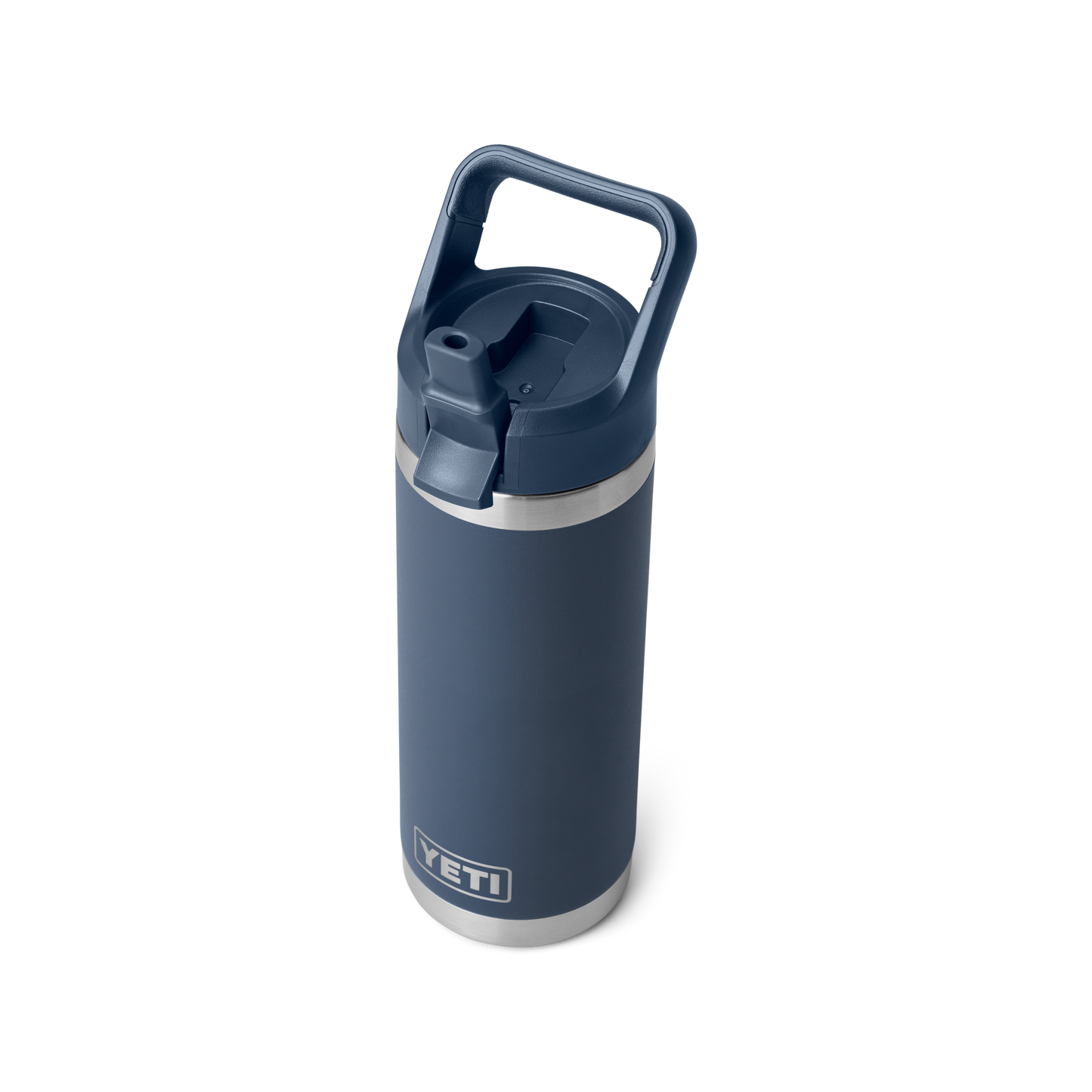 BOTELLA  RAMBLER STRAW NAVY 18 OZ