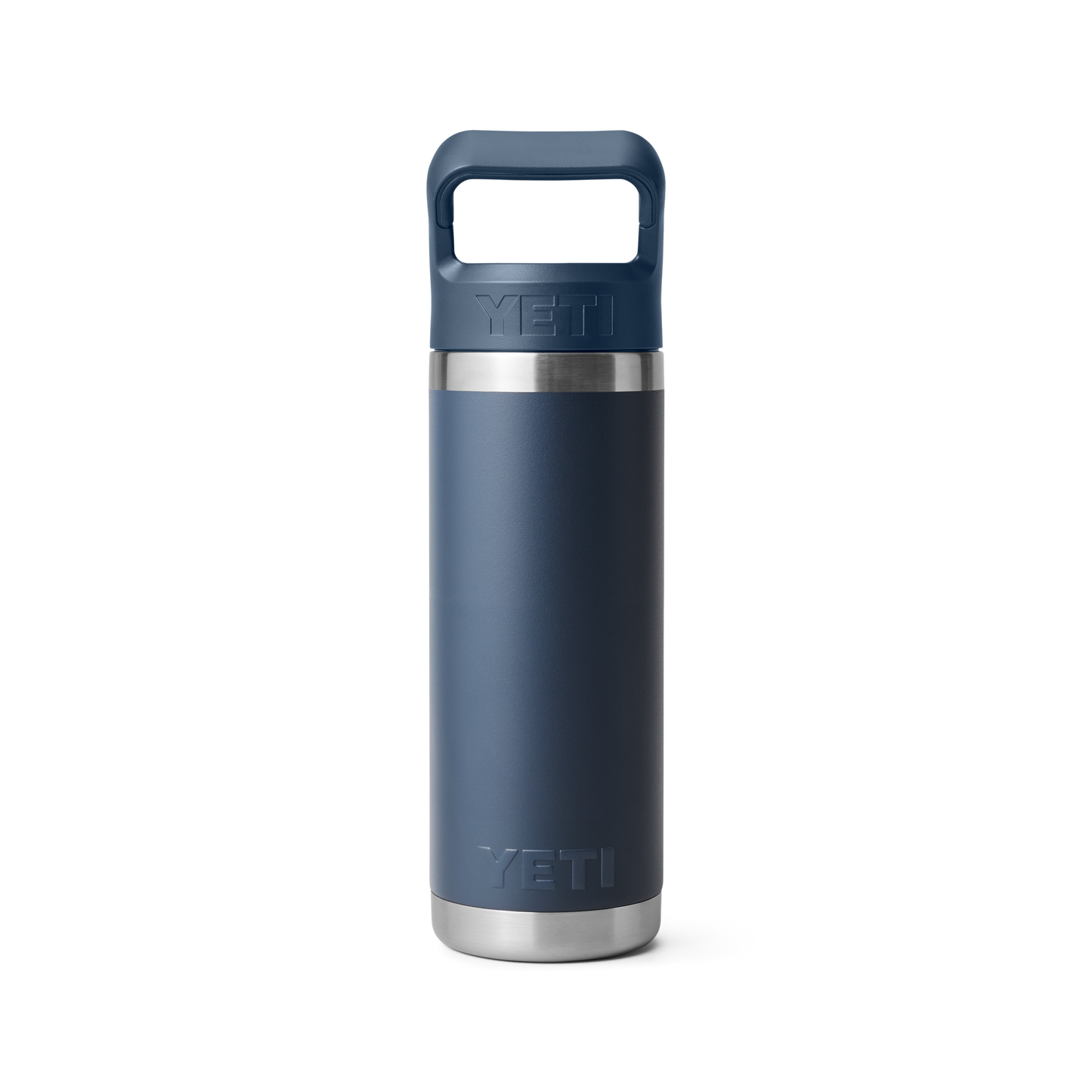 BOTELLA  RAMBLER STRAW NAVY 18 OZ