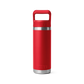 BOTELLA/ RAMBLER STRAW RESCUE RED 18 OZ