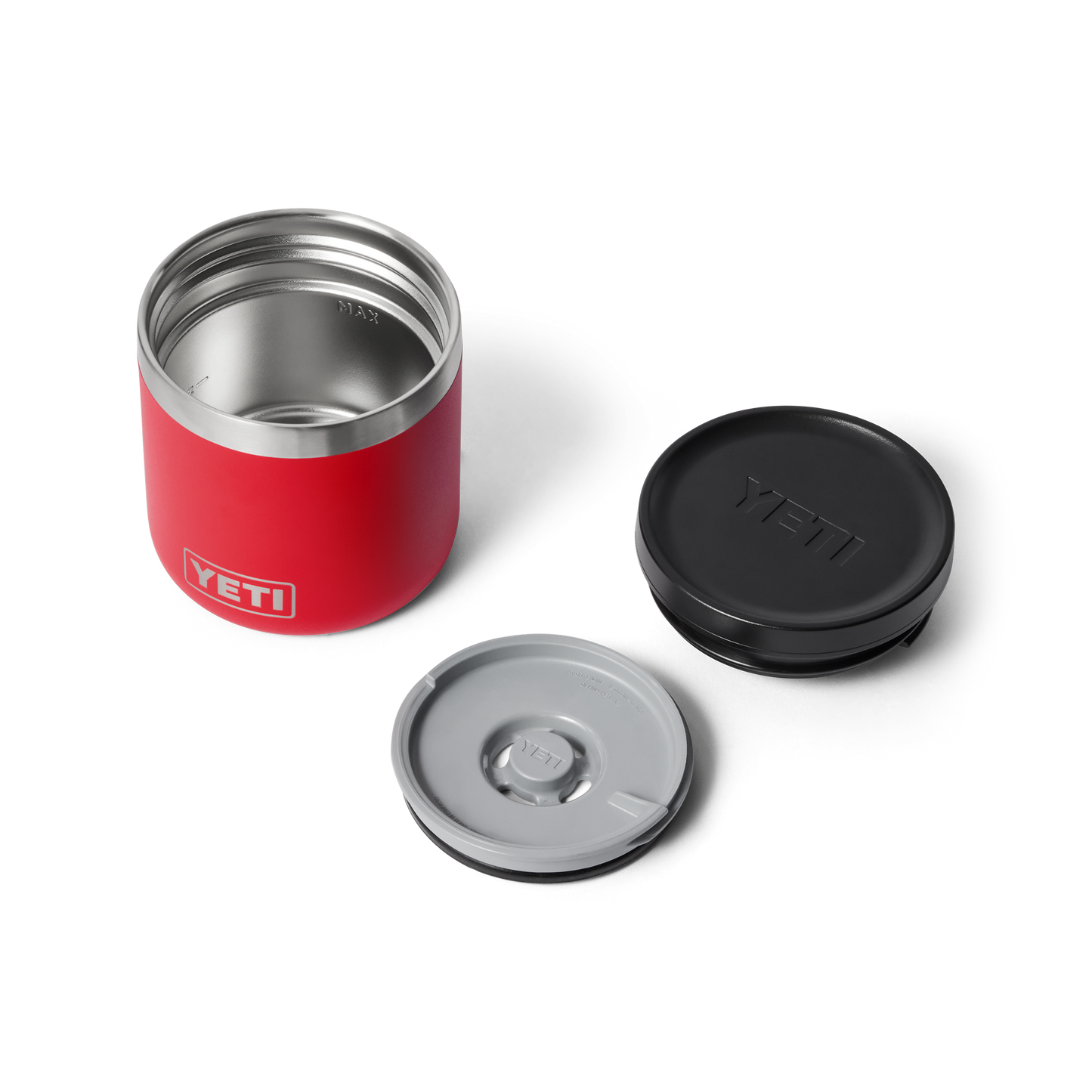 BOTELLA/ RAMBLER 8 OZ FOOD JAR RESCUE RED