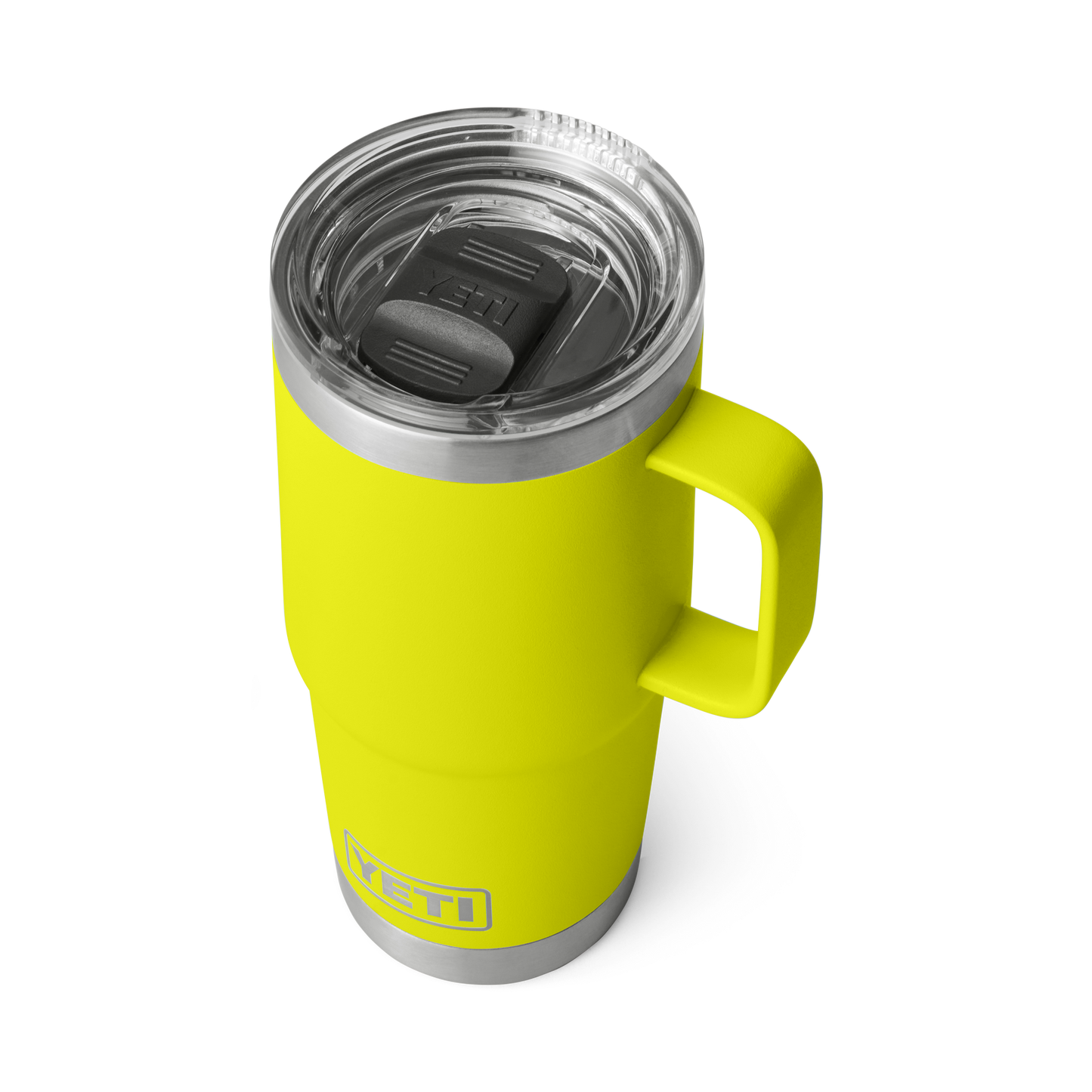 YETI RAMBLER TRAVEL MUG 20 OZ FIREFLY YELLOW