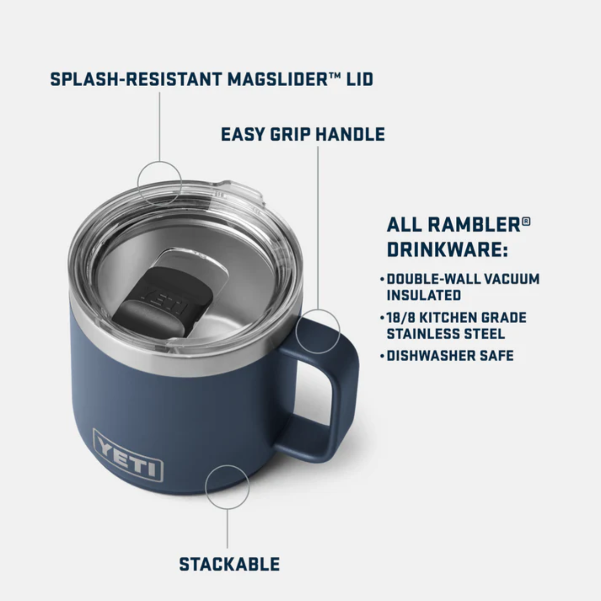 YETI STACKABLE MUG 10 OZ