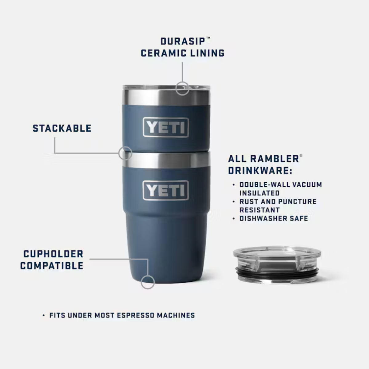 YETI RAMBLER CUP 8 OZ