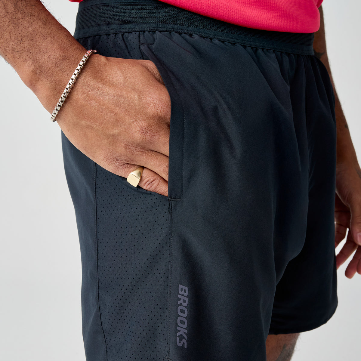 BROOKS DASH 2 EN 1 PANTALON CORTO MEN