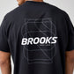 BROOKS GRAPHIC SLEEVE SUETER MEN