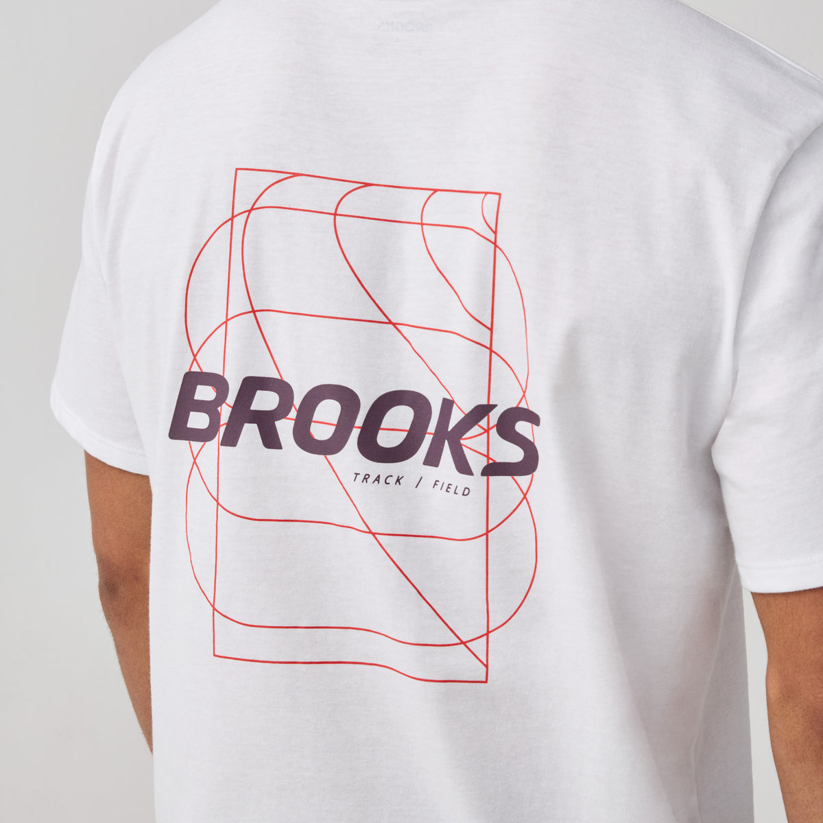 BROOKS GRAPHIC SLEEVE SUETER MEN