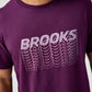 BROOKS GRAPHIC SLEEVE SUETER MEN