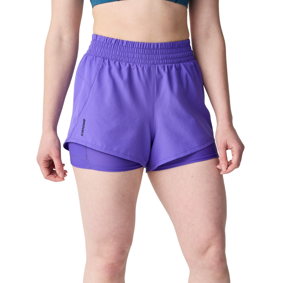 BROOKS DASH 2 EN 1 PANTALON CORTO WOMEN