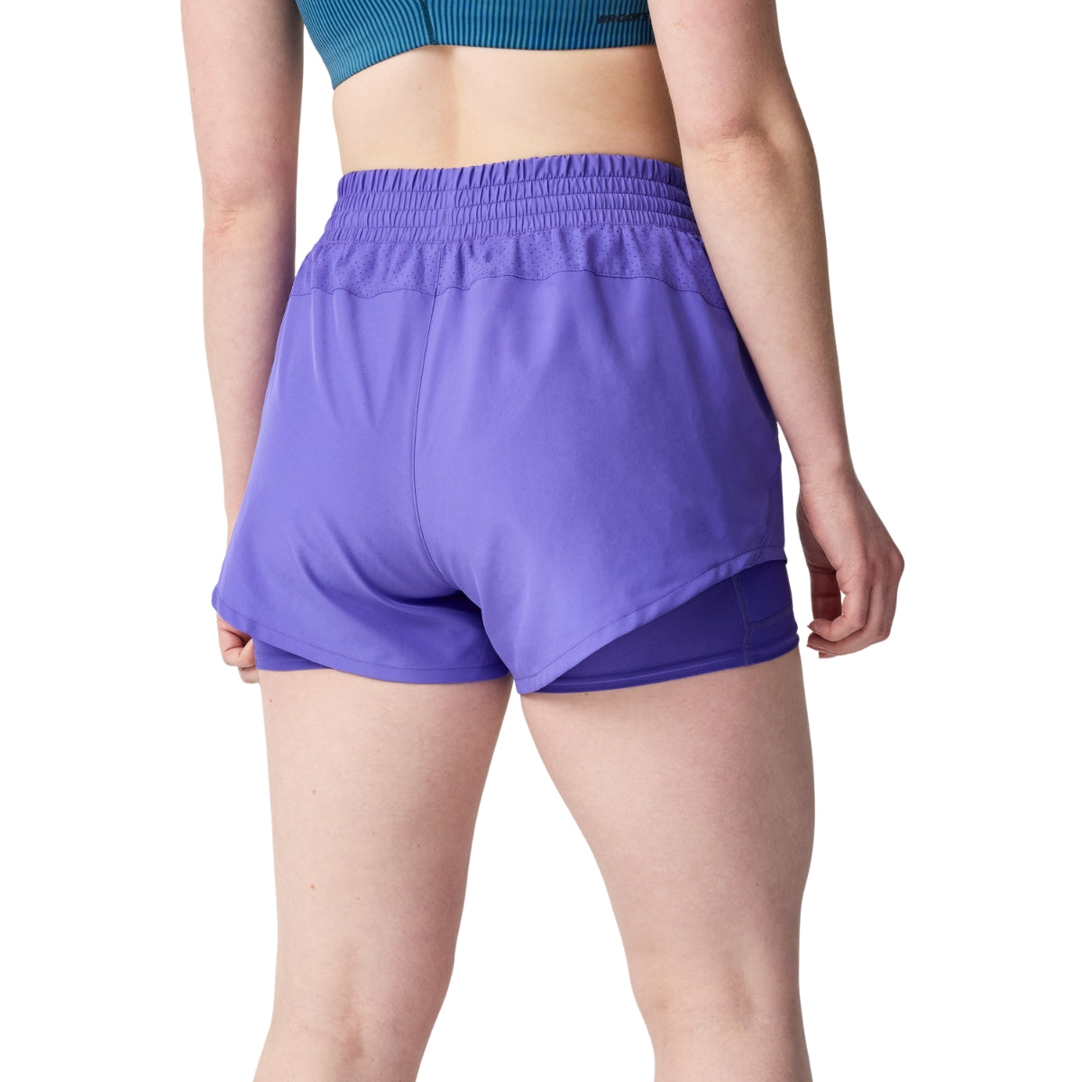BROOKS DASH 2 EN 1 PANTALON CORTO WOMEN