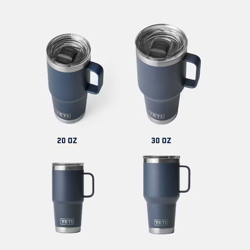 YETI RAMBLER TRAVEL MUG 20 OZ FIREFLY YELLOW