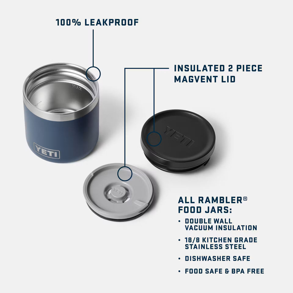 YETI RAMBLER FOOD JAR 24 OZ