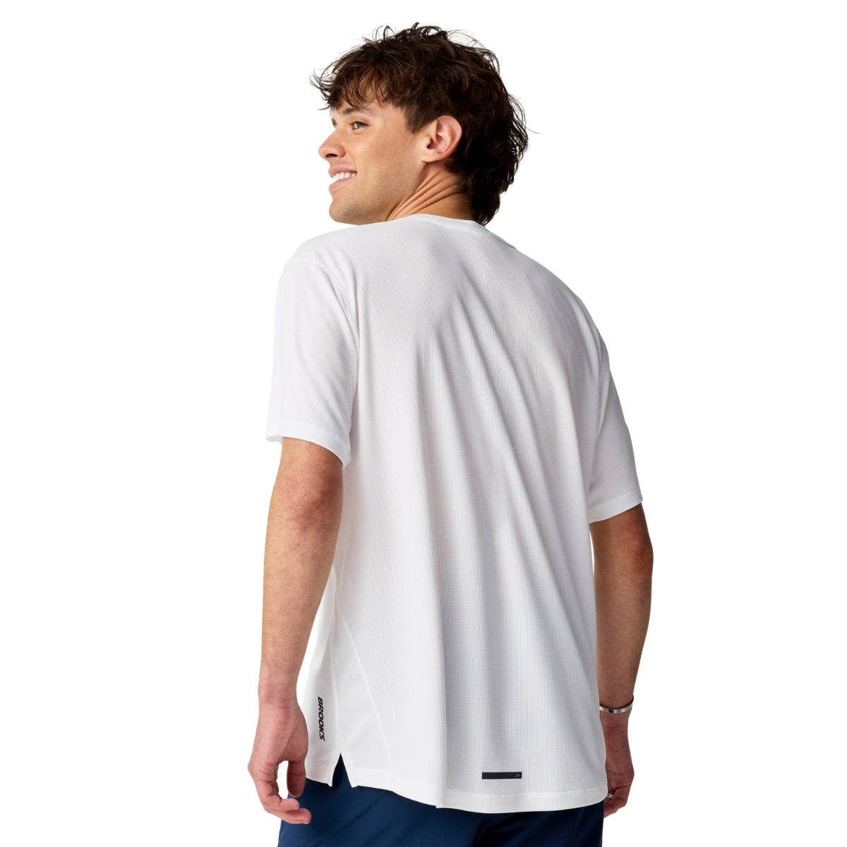 BROOKS DASH SLEEVE SUETER MEN