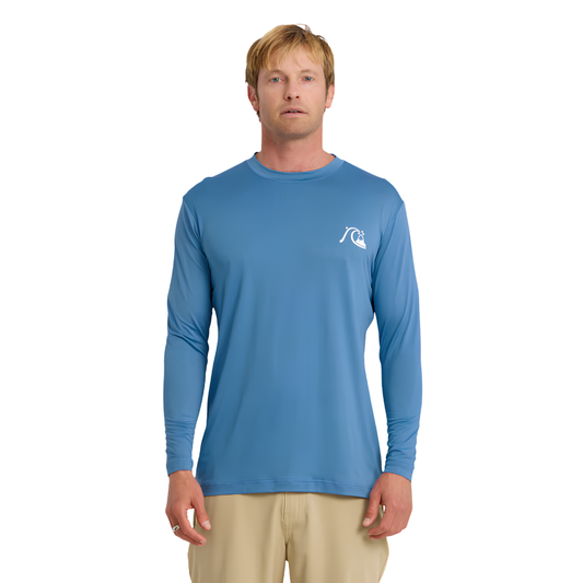 QUIKSILVER DNA LOGO SURF TEE LS SUETER MEN