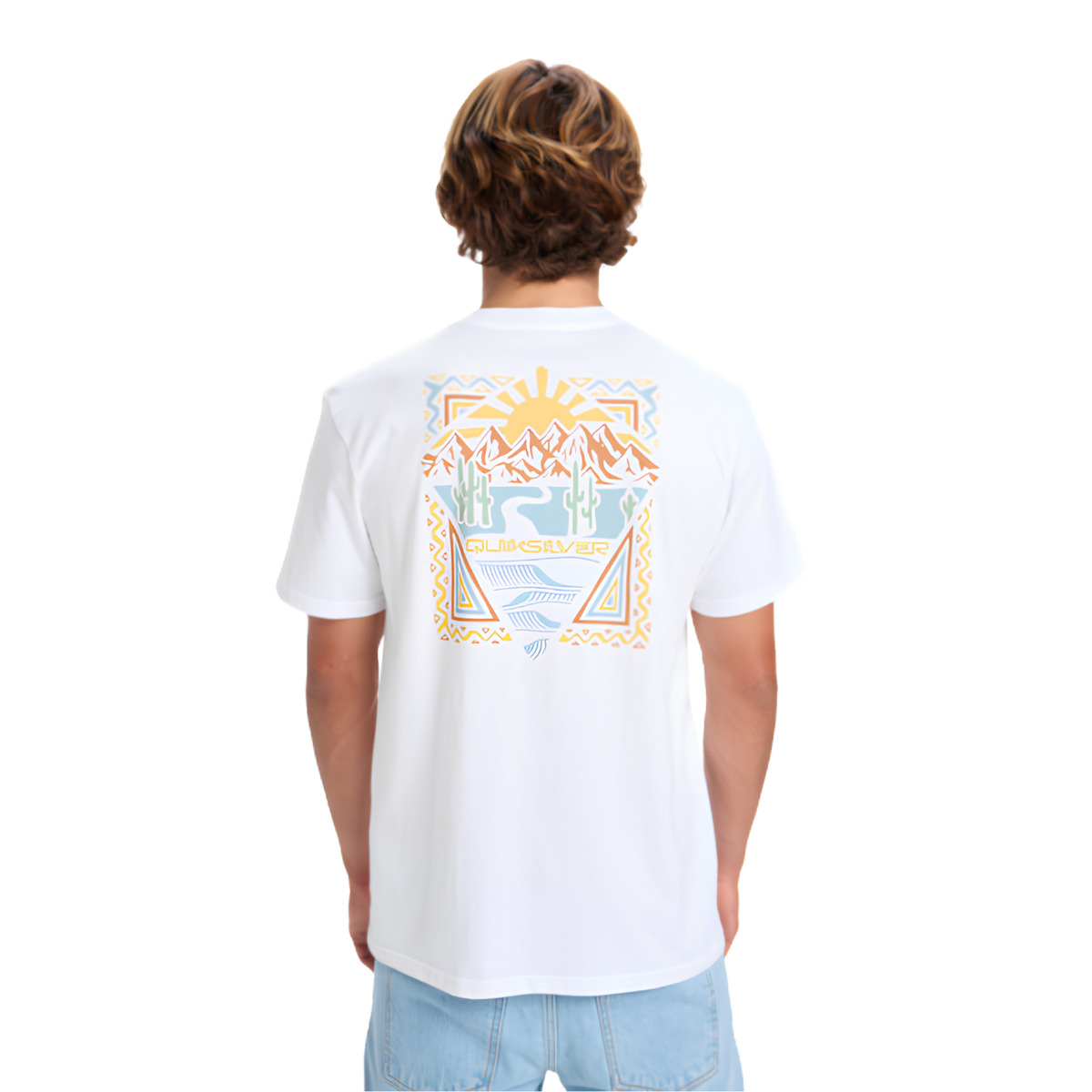 QUIKSILVER EV DESERT WAVES SS SUETER MEN
