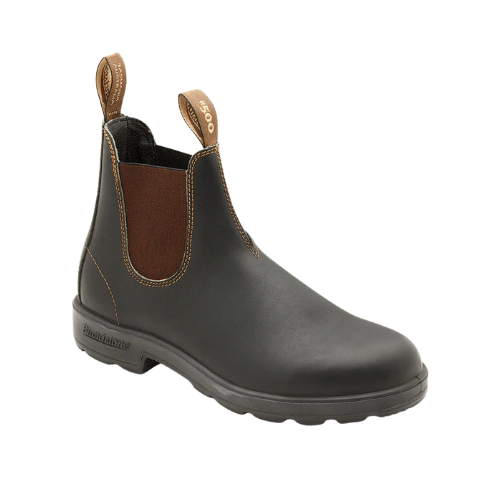 BOTA/ STOUT BROWN ELASTIC SIDE BO