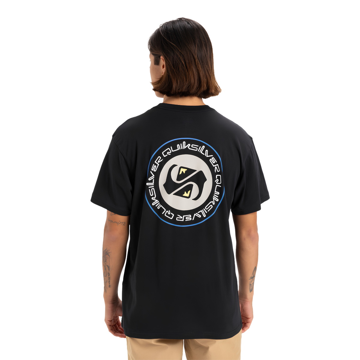 QUIKSILVER CIRCLE BACK SS SUETER MEN