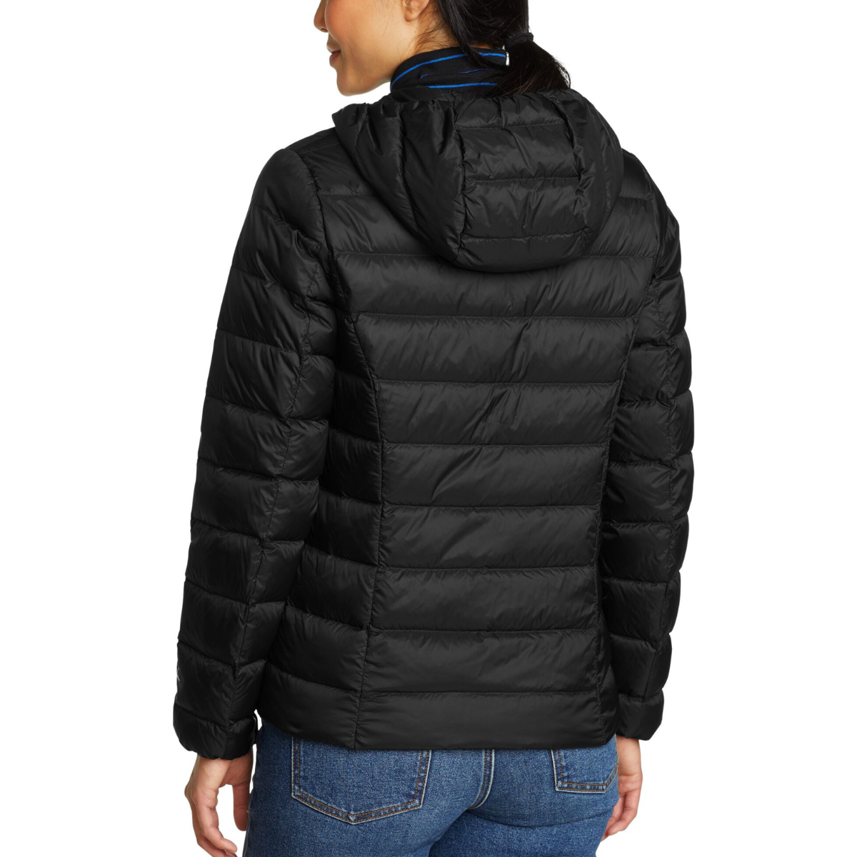 EDDIE BAUER CIRRUSLITE DOWN HOODED CHAQUETA WOMEN