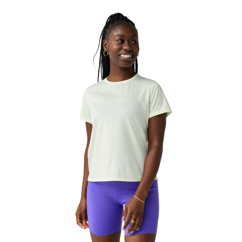 BROOKS DASH SLEEVE SUETER WOMEN