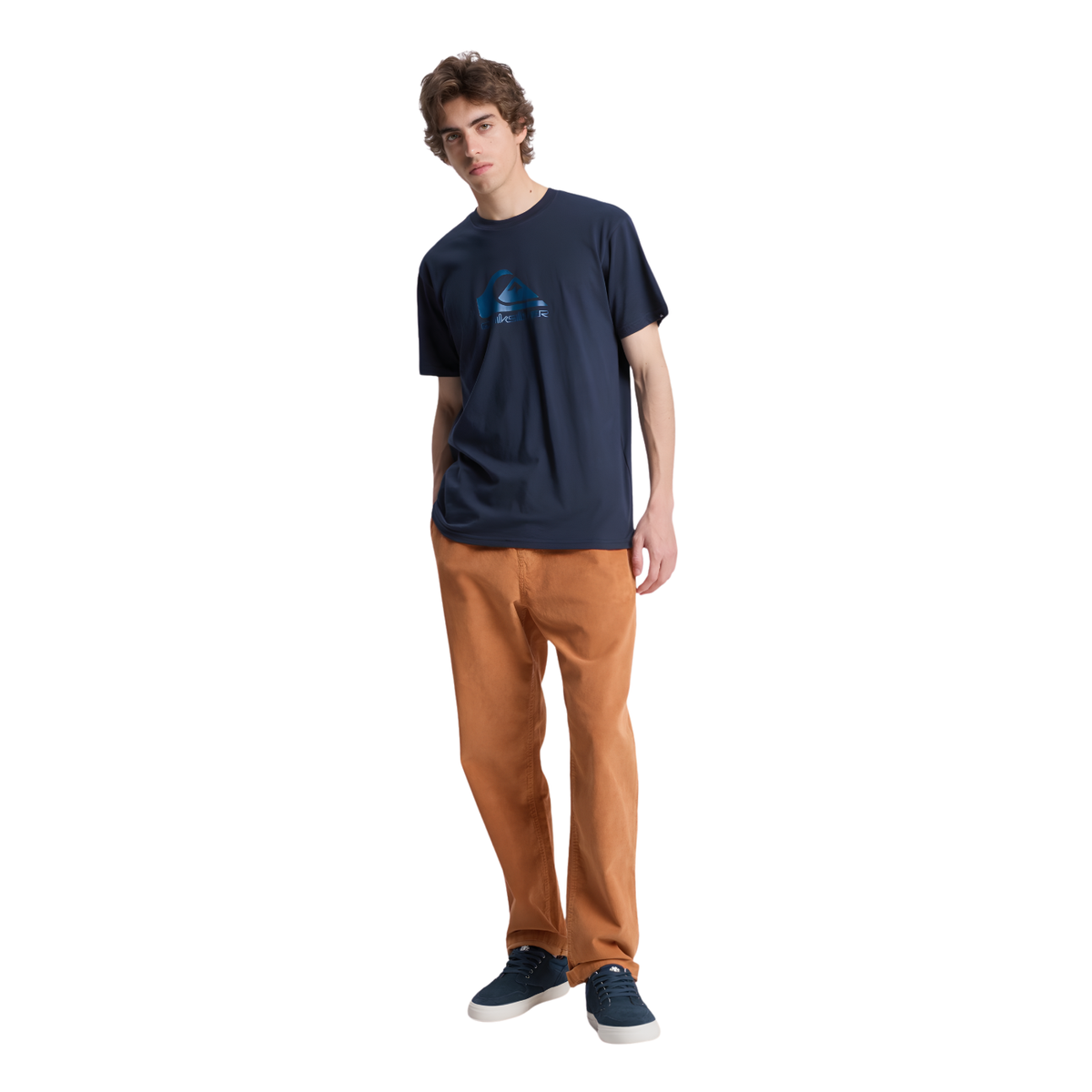 QUIKSILVER EV COMP LOGO SS SUETER MEN