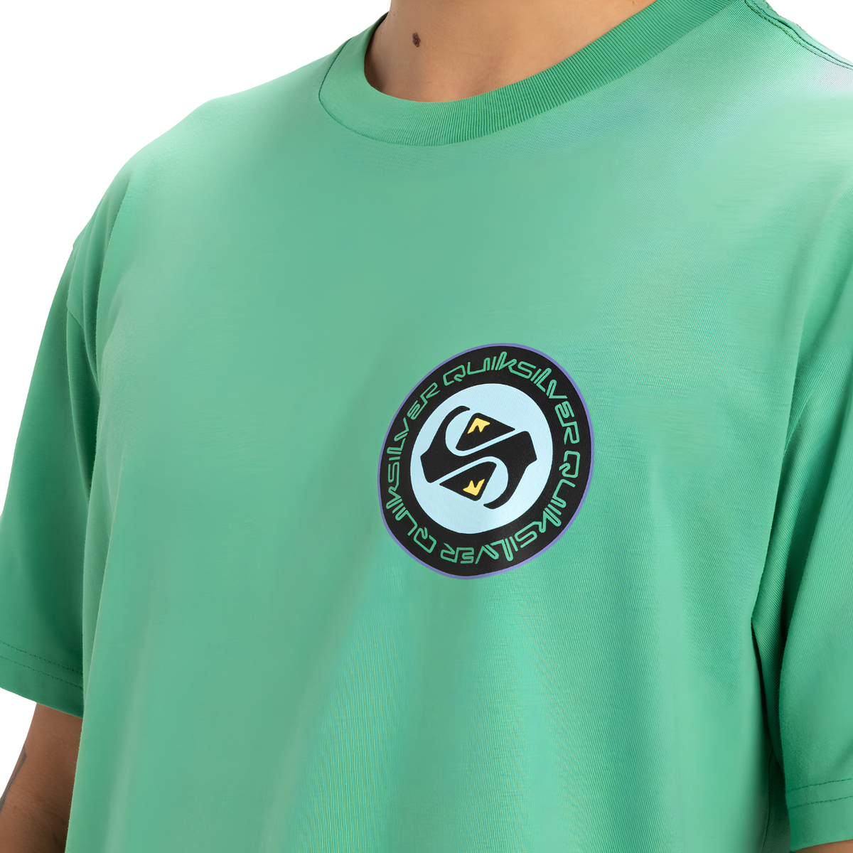 QUIKSILVER CIRCLE BACK SS SUETER MEN