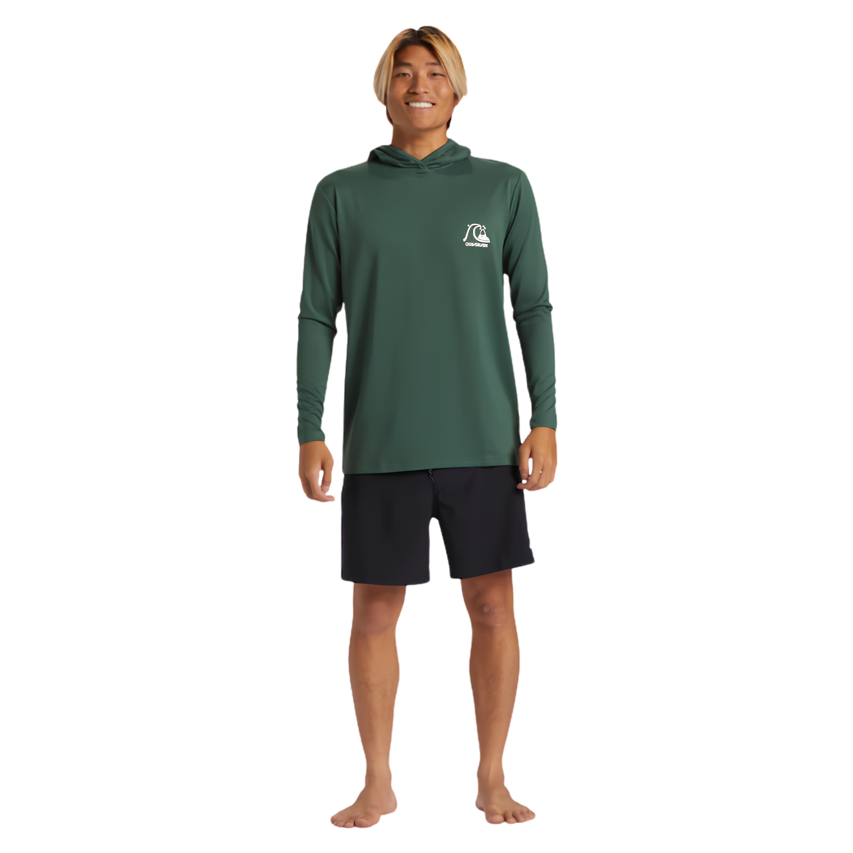 QUIKSILVER DNA BUBBLE LOGO SURF TEE SUETER MEN