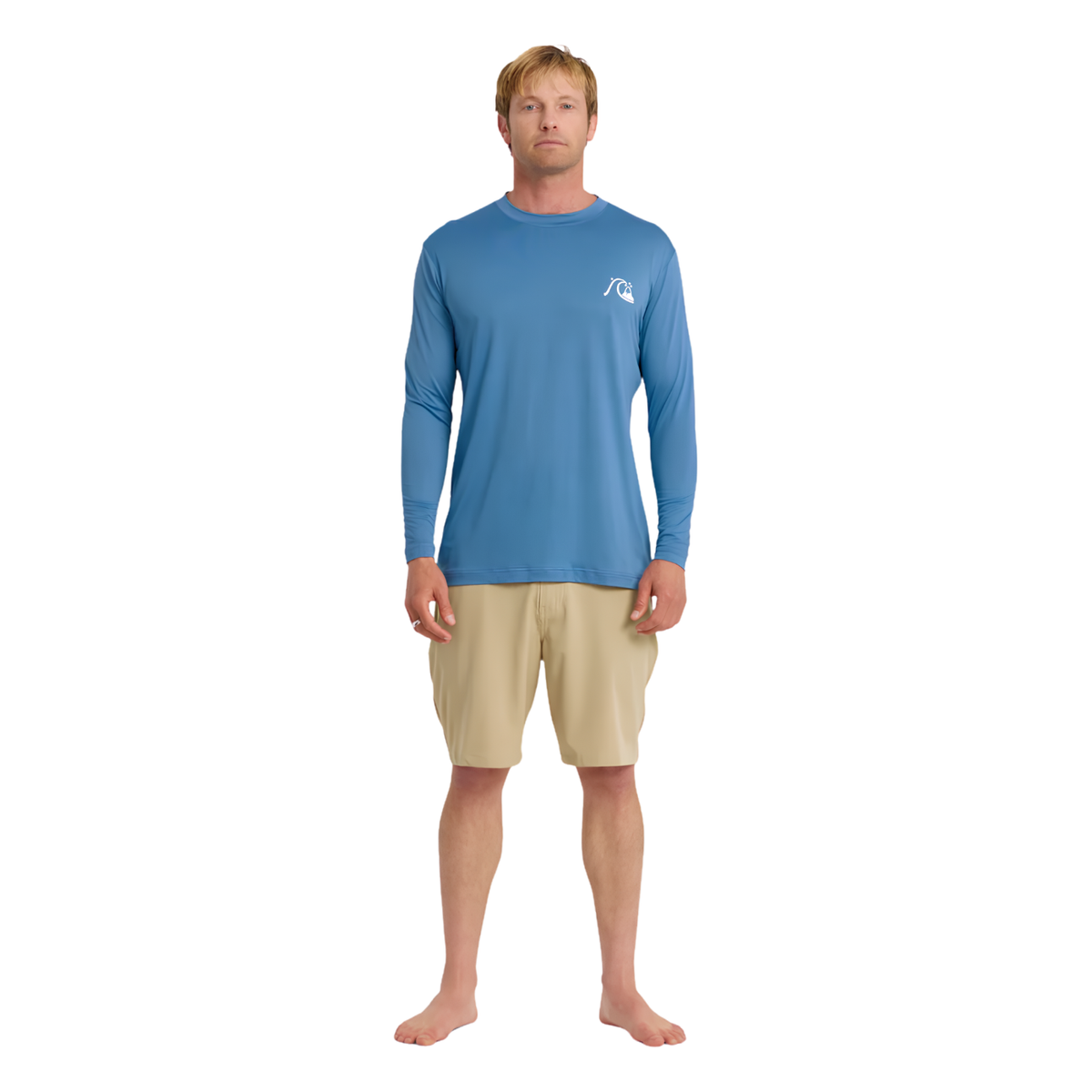 QUIKSILVER DNA LOGO SURF TEE LS SUETER MEN