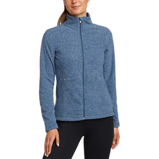 EDDIE BAUER FAST FLEECE ZIP UP  WOMEN