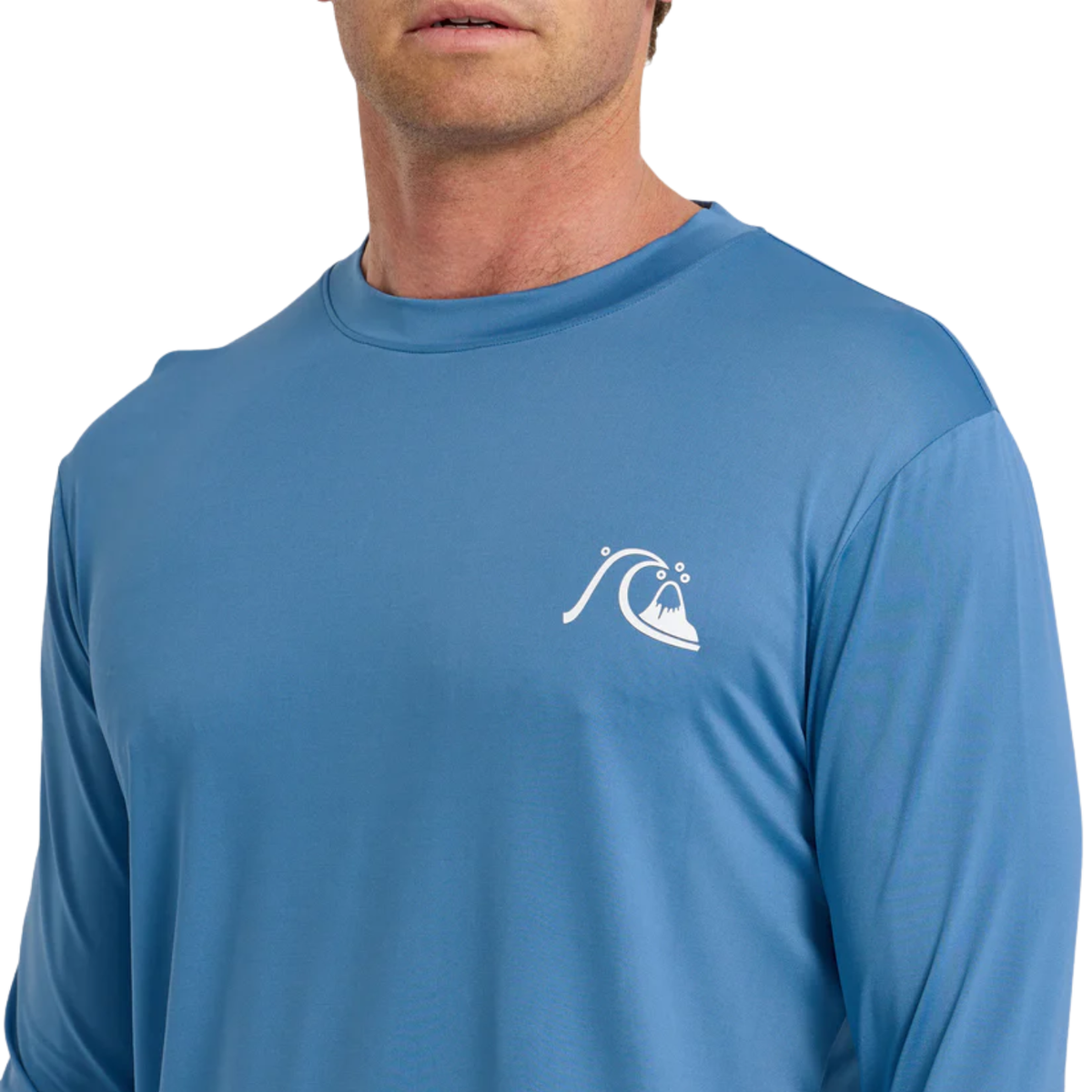 QUIKSILVER DNA LOGO SURF TEE LS SUETER MEN