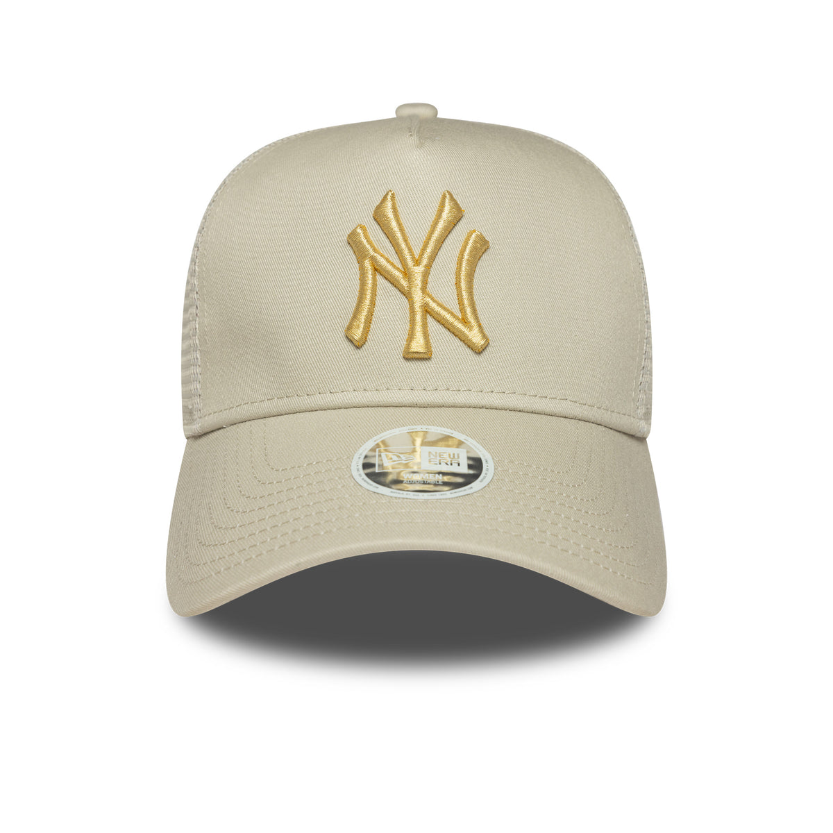 NEW ERA NEW YORK YANKEES METALLIC LOGO TRUCKER GORRA