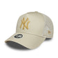 NEW ERA NEW YORK YANKEES METALLIC LOGO TRUCKER GORRA