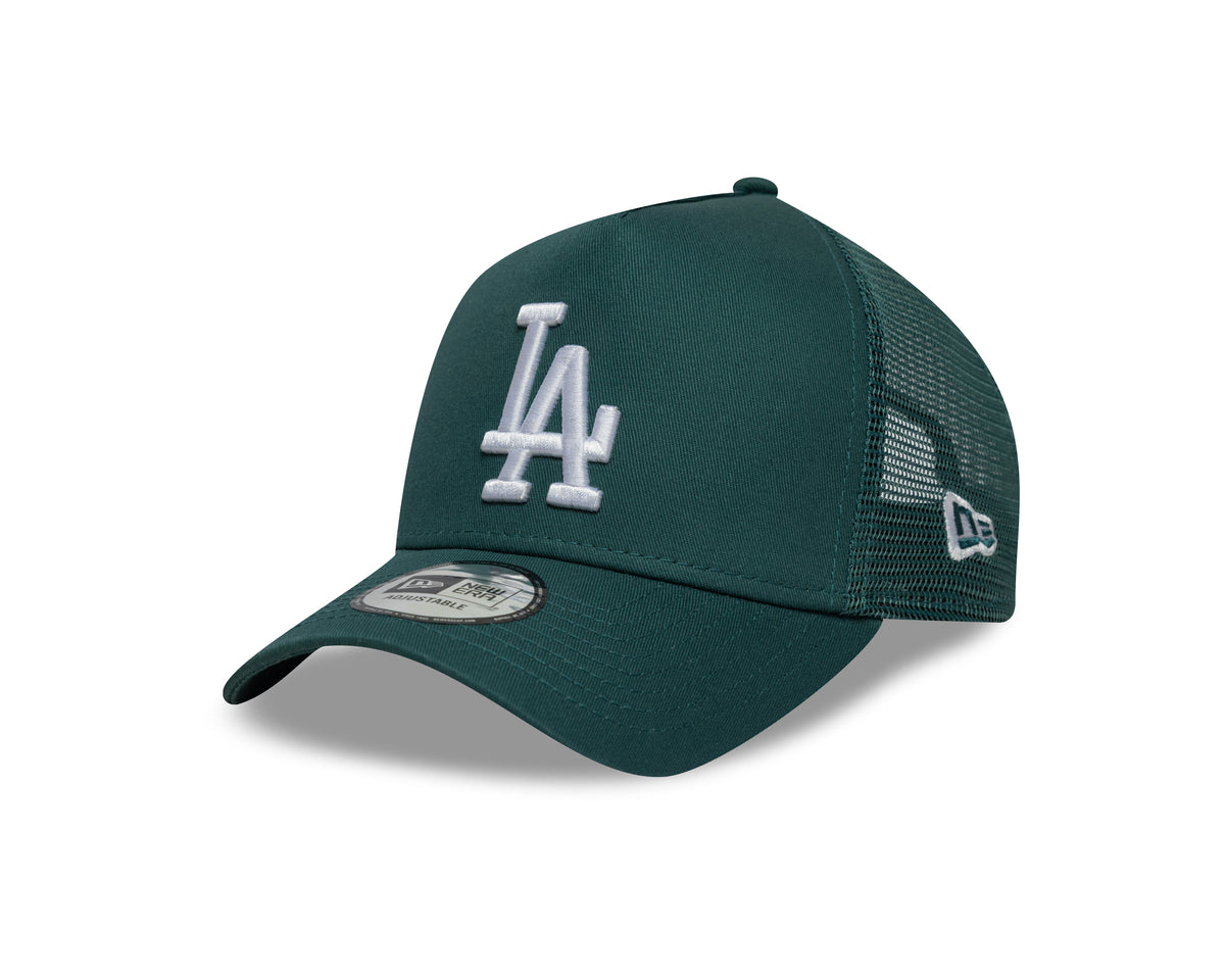 NEW ERA LOS ANGELES DODGERS 9FORTY A-FRAME LEAGUE ESSENTIAL TRUCKER GORRA