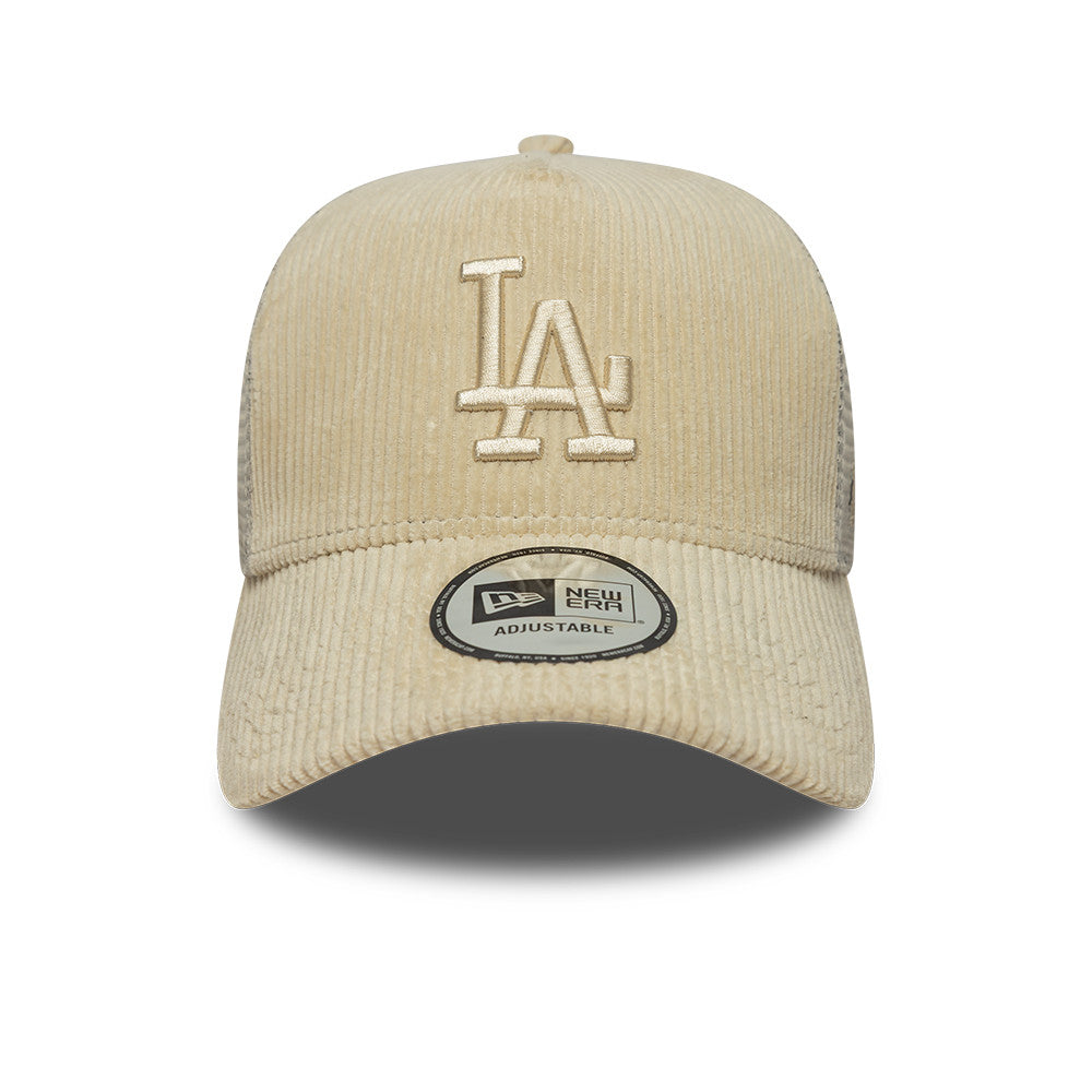 NEW ERA LOS ANGELES DODGERS 9FORTY A-FRAME TONAL CORD TRUCKER GORRA