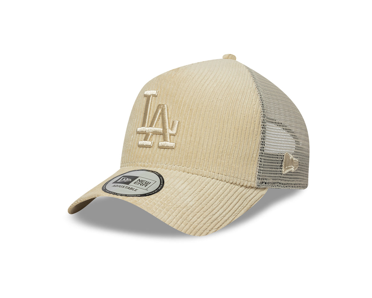 NEW ERA LOS ANGELES DODGERS 9FORTY A-FRAME TONAL CORD TRUCKER GORRA