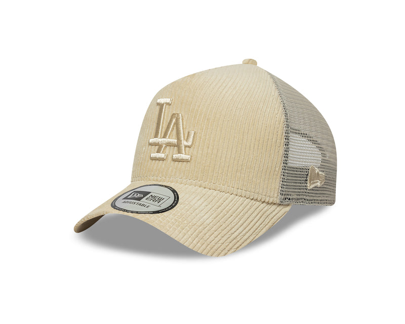 NEW ERA LOS ANGELES DODGERS 9FORTY A-FRAME TONAL CORD TRUCKER GORRA