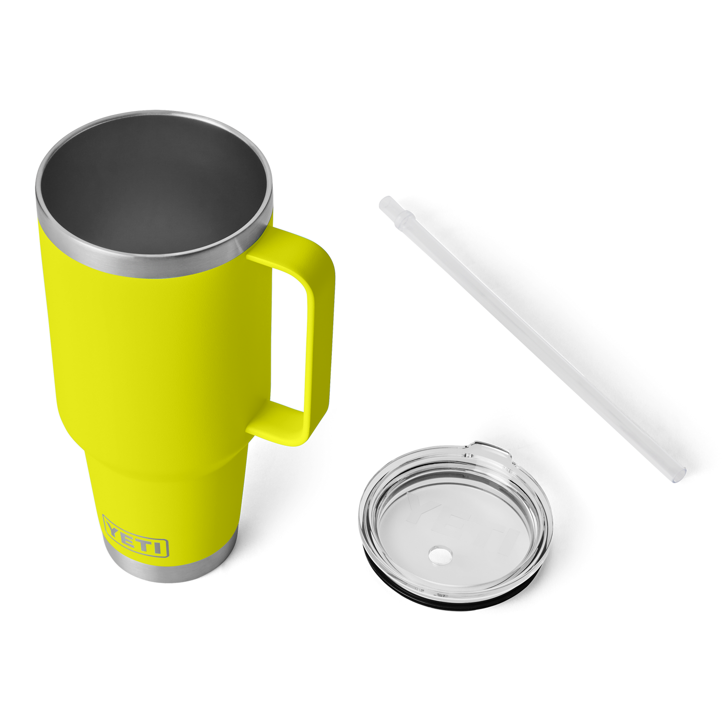 YETI RAMBLER TRAVEL MUG 20 OZ FIREFLY YELLOW