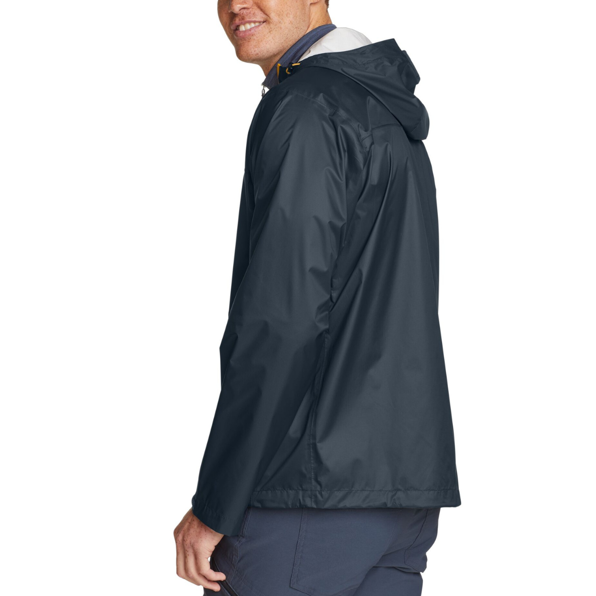 EDDIE BAUER CLOUD HOODED CHAQUETA IMPERMEABLE MEN