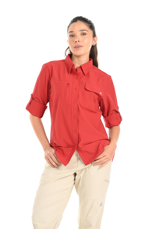 CAMISA DE DAMA/ IZTAPA L/S / OUTDOOR ADVENTURE
