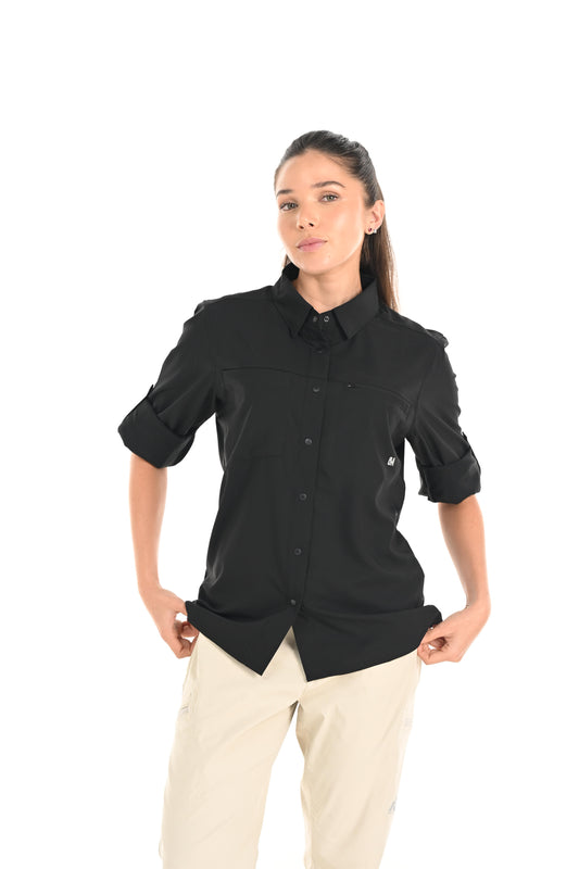 CAMISA DE DAMA / TYRONA L/S / OUTDOOR ADVENTURE