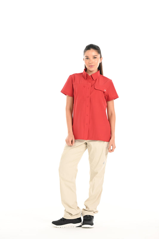 CAMISA DE DAMA/ IZTAPA S/S / OUTDOOR ADVENTURE