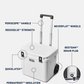 HARD COOLER/ ROADIE 60 WHITE