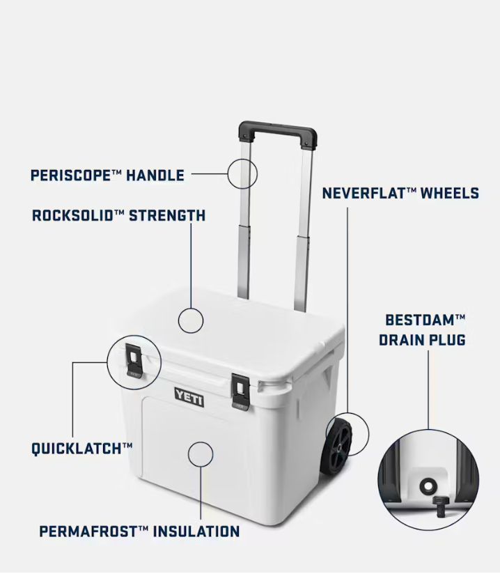 HARD COOLER/ ROADIE 60 WHITE