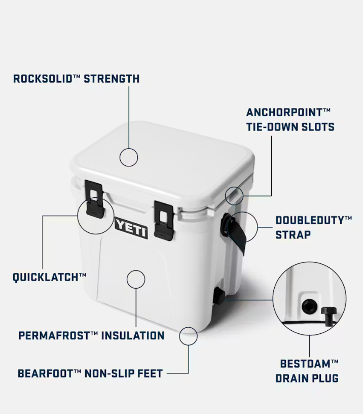 HARD COOLER/ ROADIE 24 2.0 WHITE
