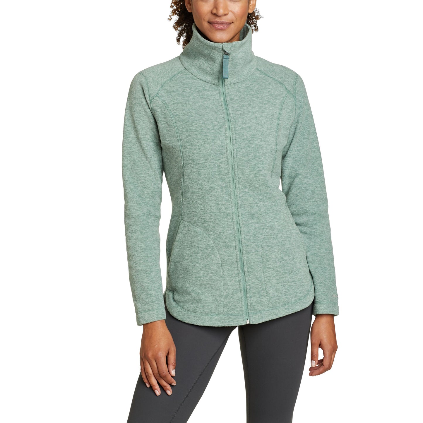 EDDIE BAUER FAST FLEECE ZIP UP  WOMEN